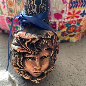 Handmade decorative bottle
